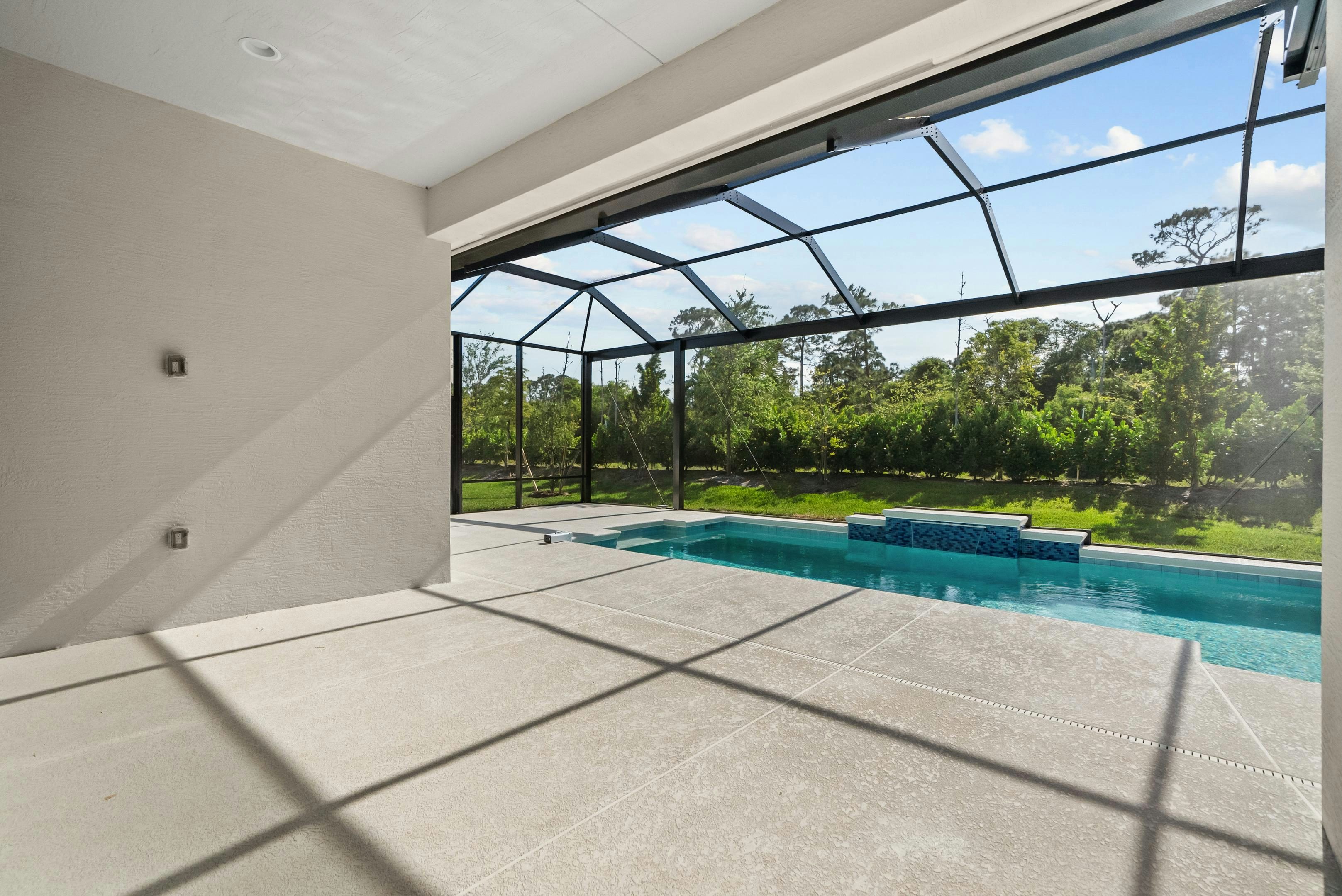 Lanai to Pool - Weston - 6383 High Pointe Cir