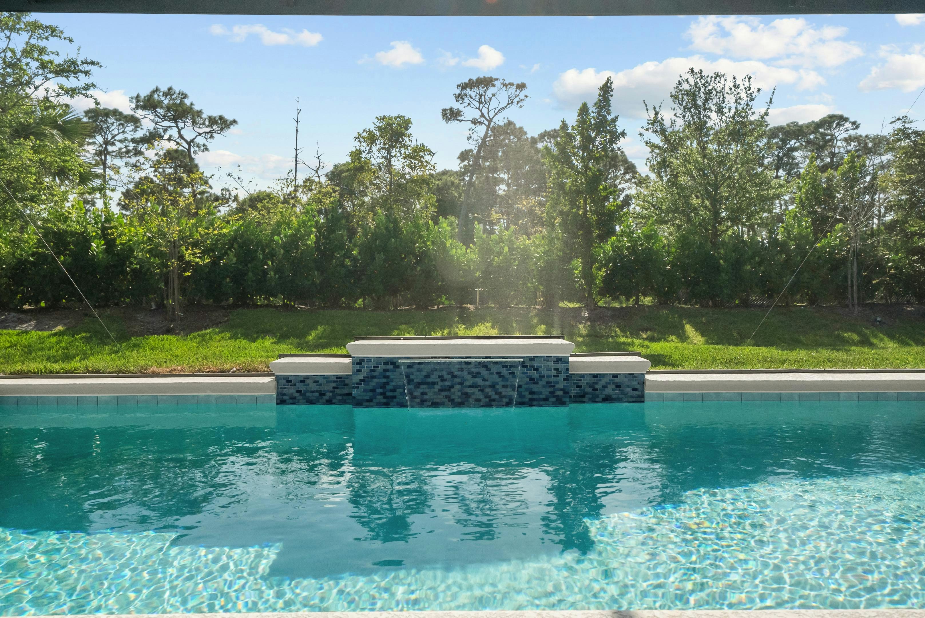 Pool Detail - Weston - 6383 High Pointe Cir