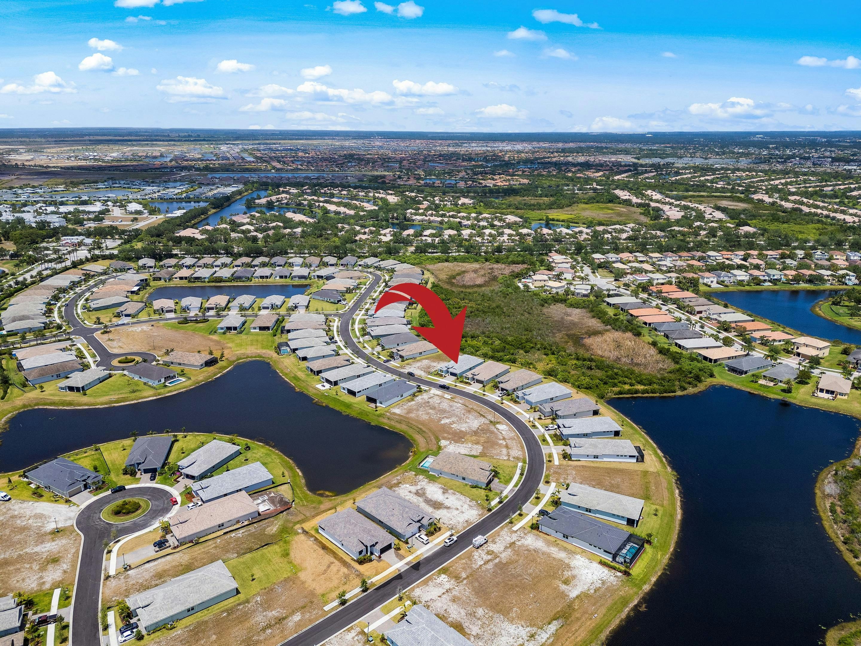 Aerial Locator | 12471 SW Sunrise Lake Terrace