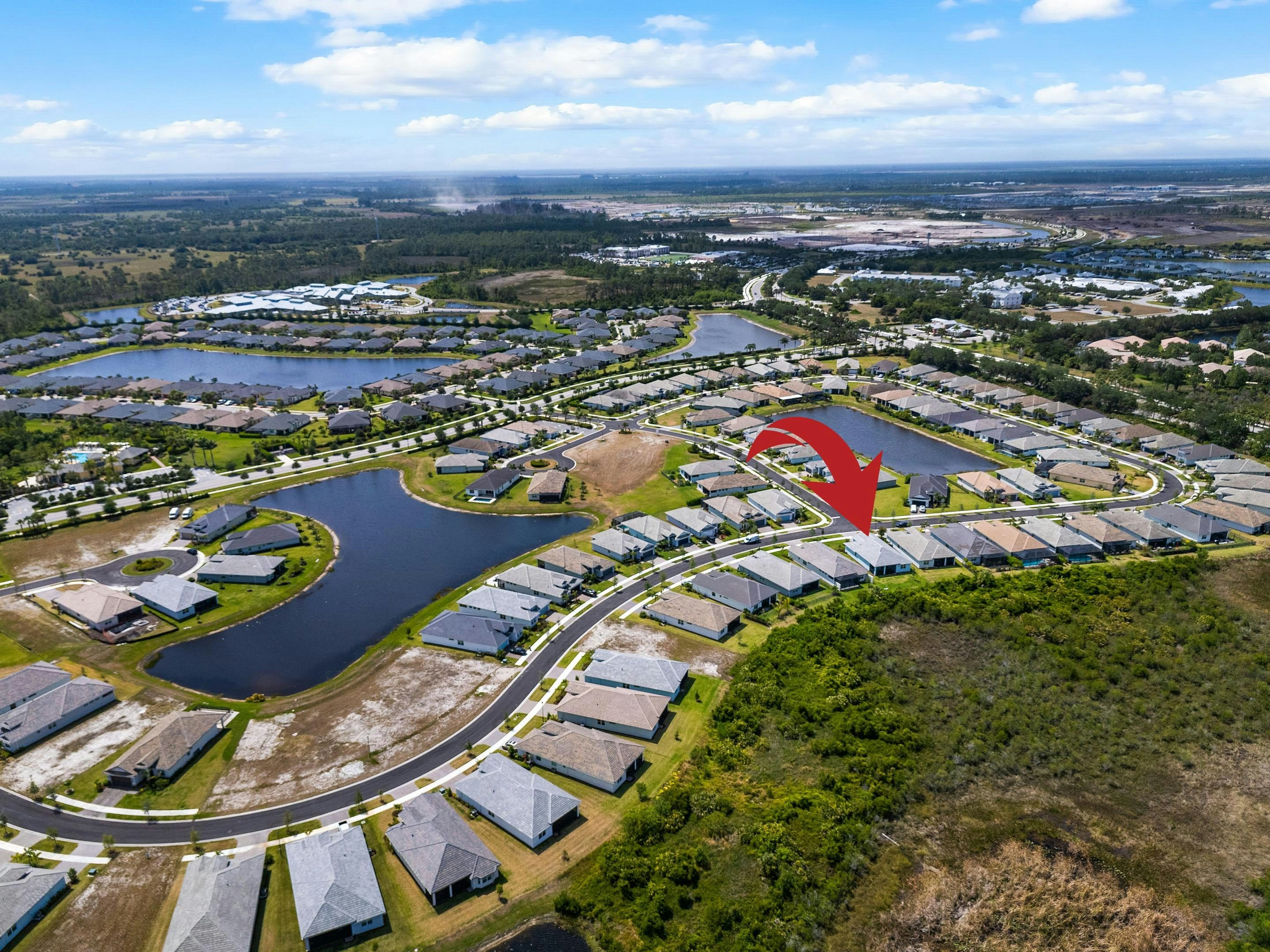 Aerial Locator | 12507 SW Sunrise Lake Terrace