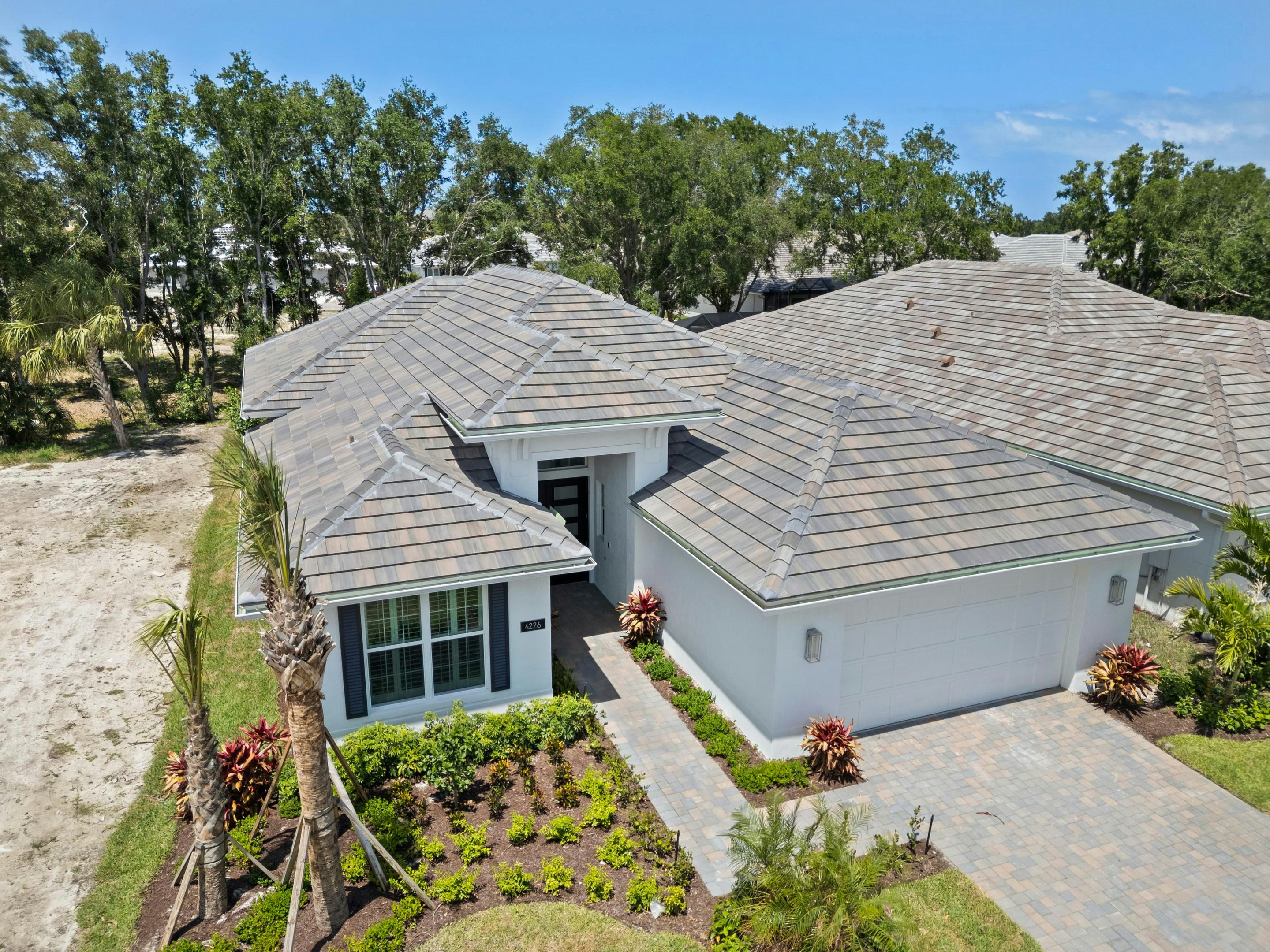 Front Elevation Drone | 4226 Lucaya Point Way