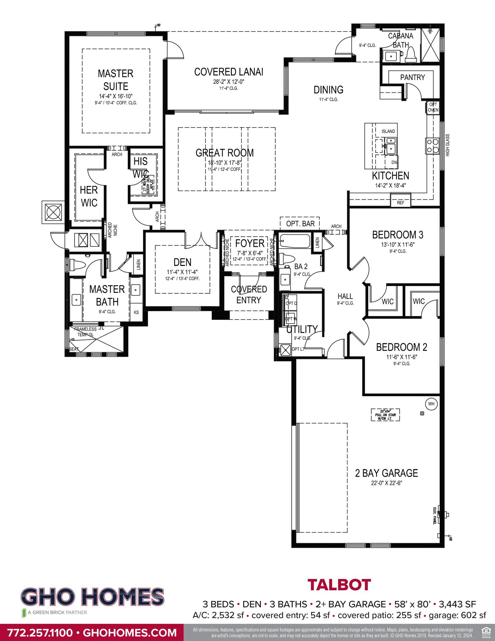 Talbot Floorplan