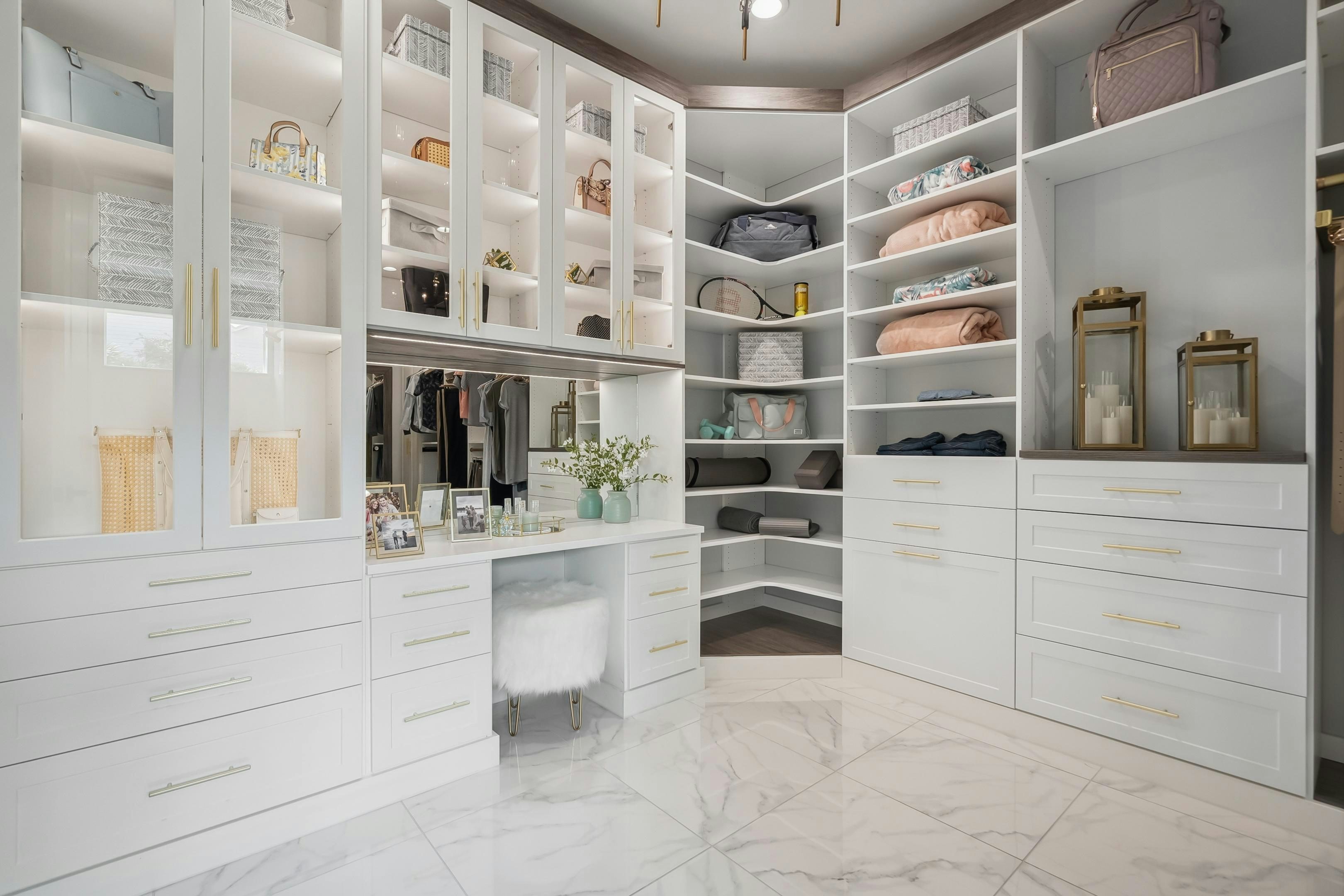 Master Suite Walk-in Closet | 103 Strand Drive