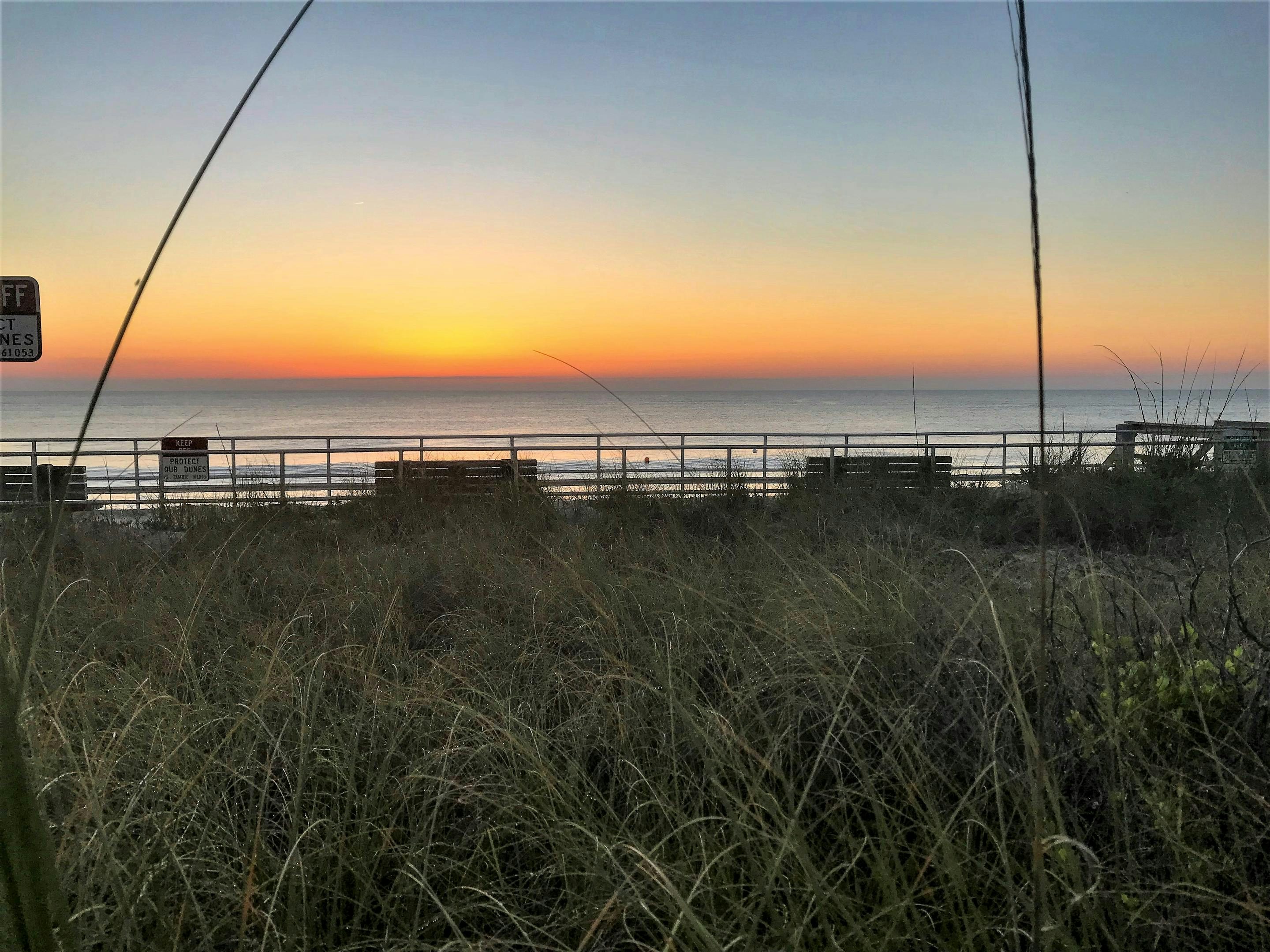Beach Boardwalk at Sunrise | Beach