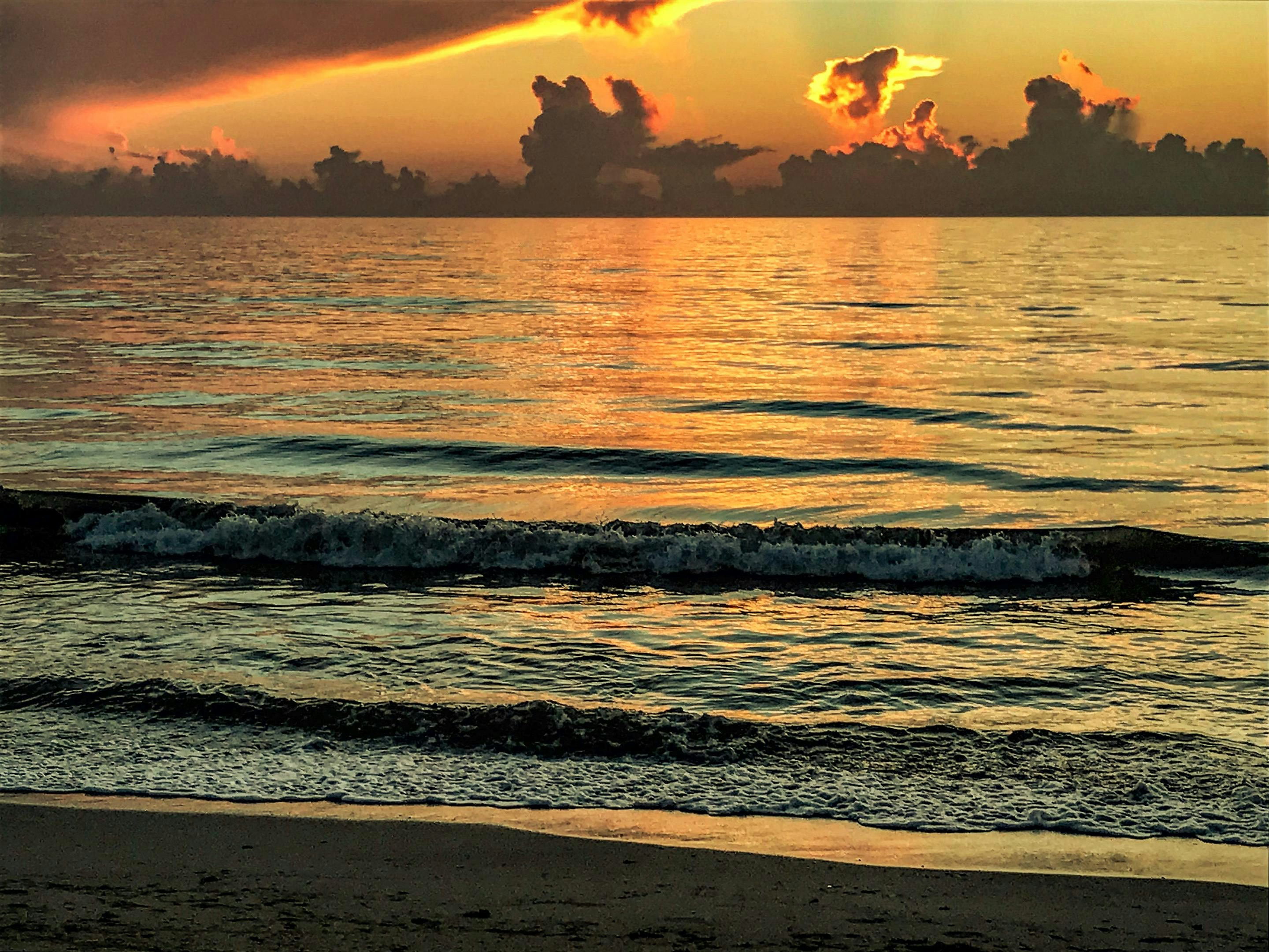Sunrise over the beach | Beach