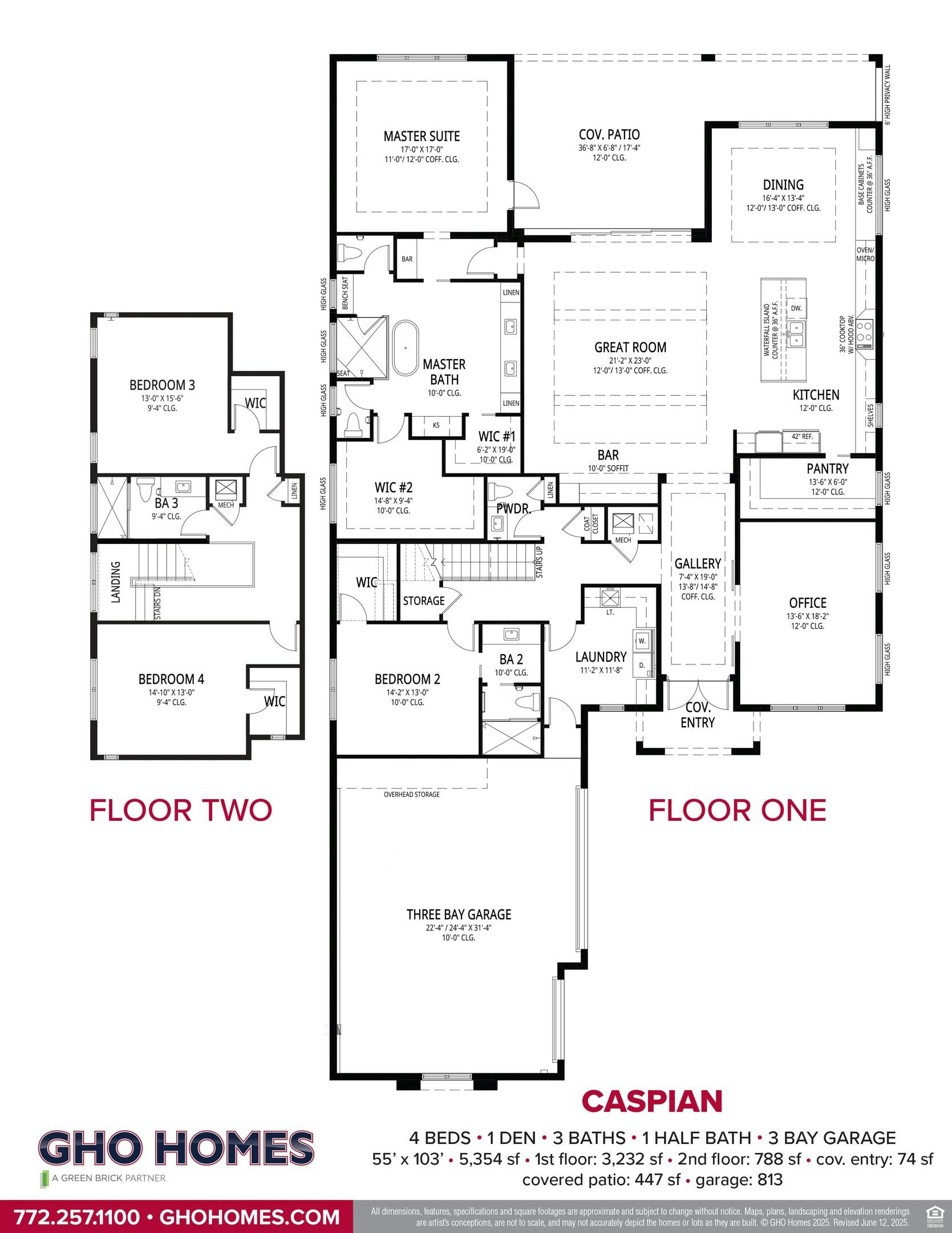 Caspian Floorplan
