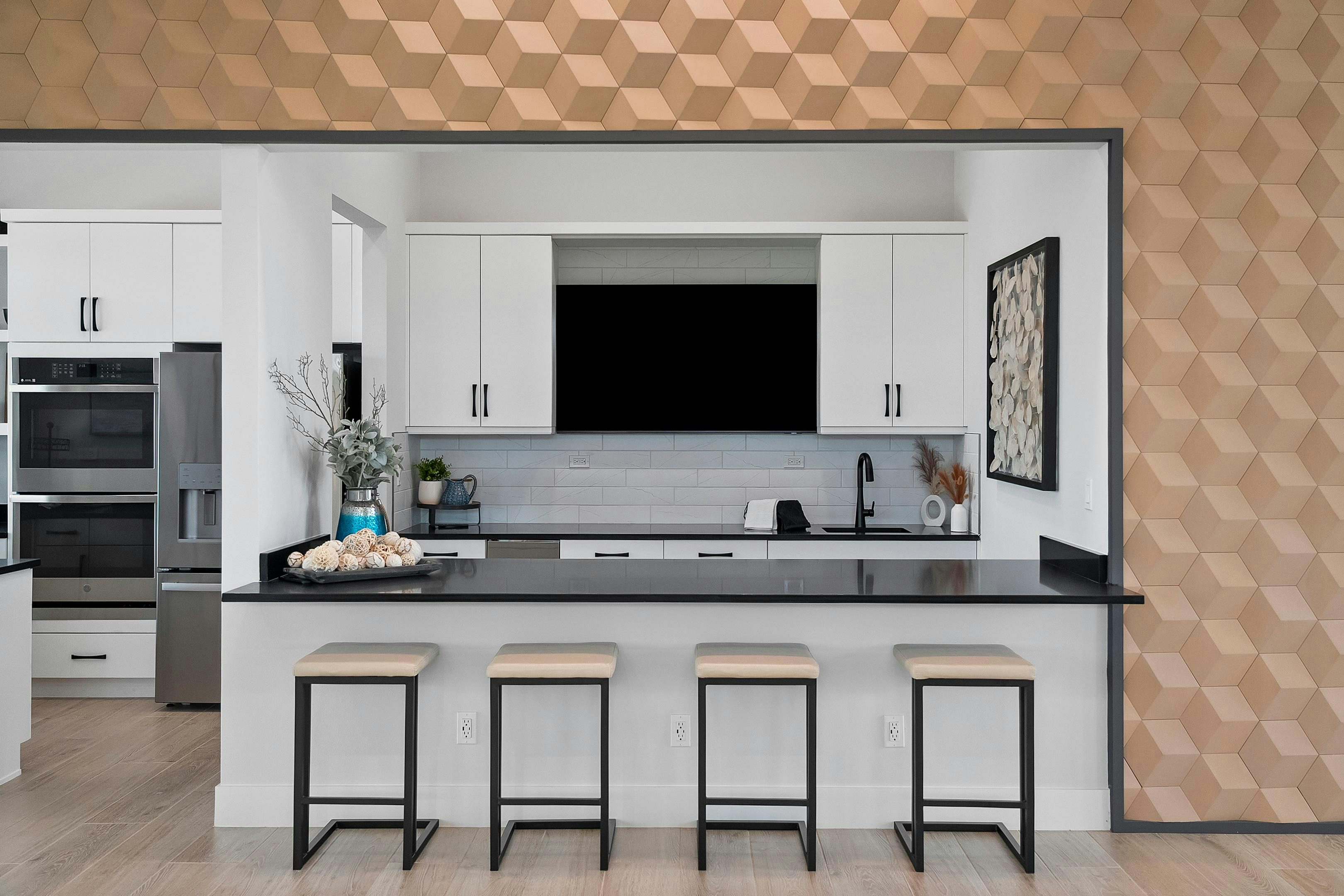 Kitchen Island | High Pointe Clubhouse