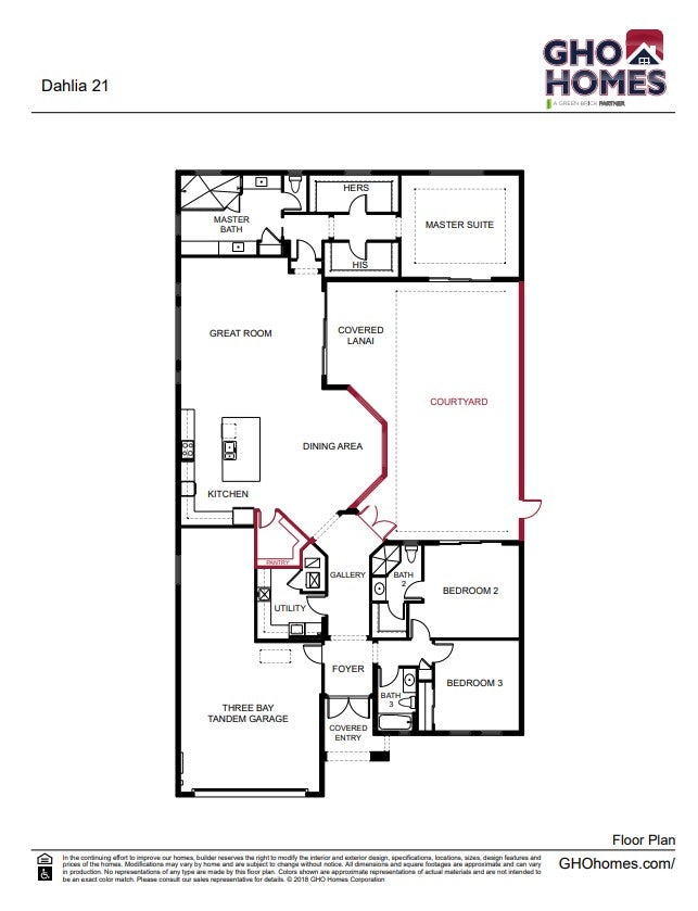 Dahlia 21 Floorplan