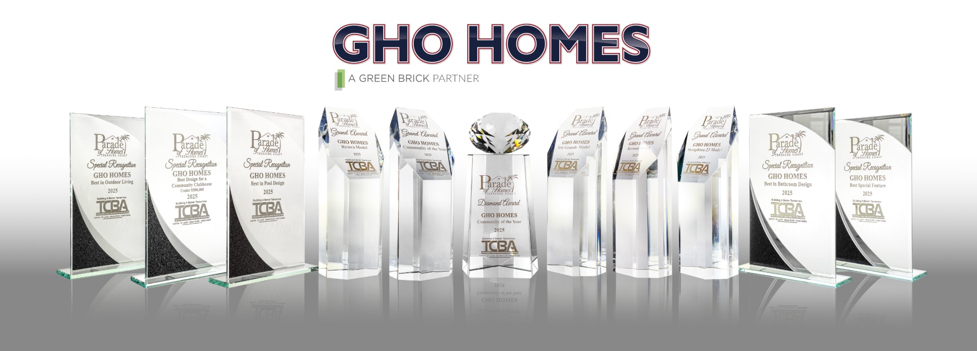 TCBA 2025 Parade of Homes GHO Homes Awards