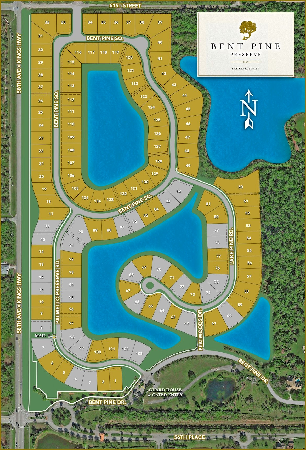 Bent Pine Site Plan