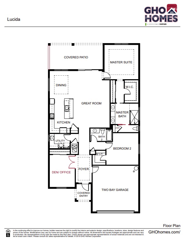 Lucida Floorplan