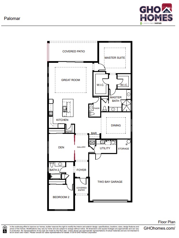 Palomar Floorplan