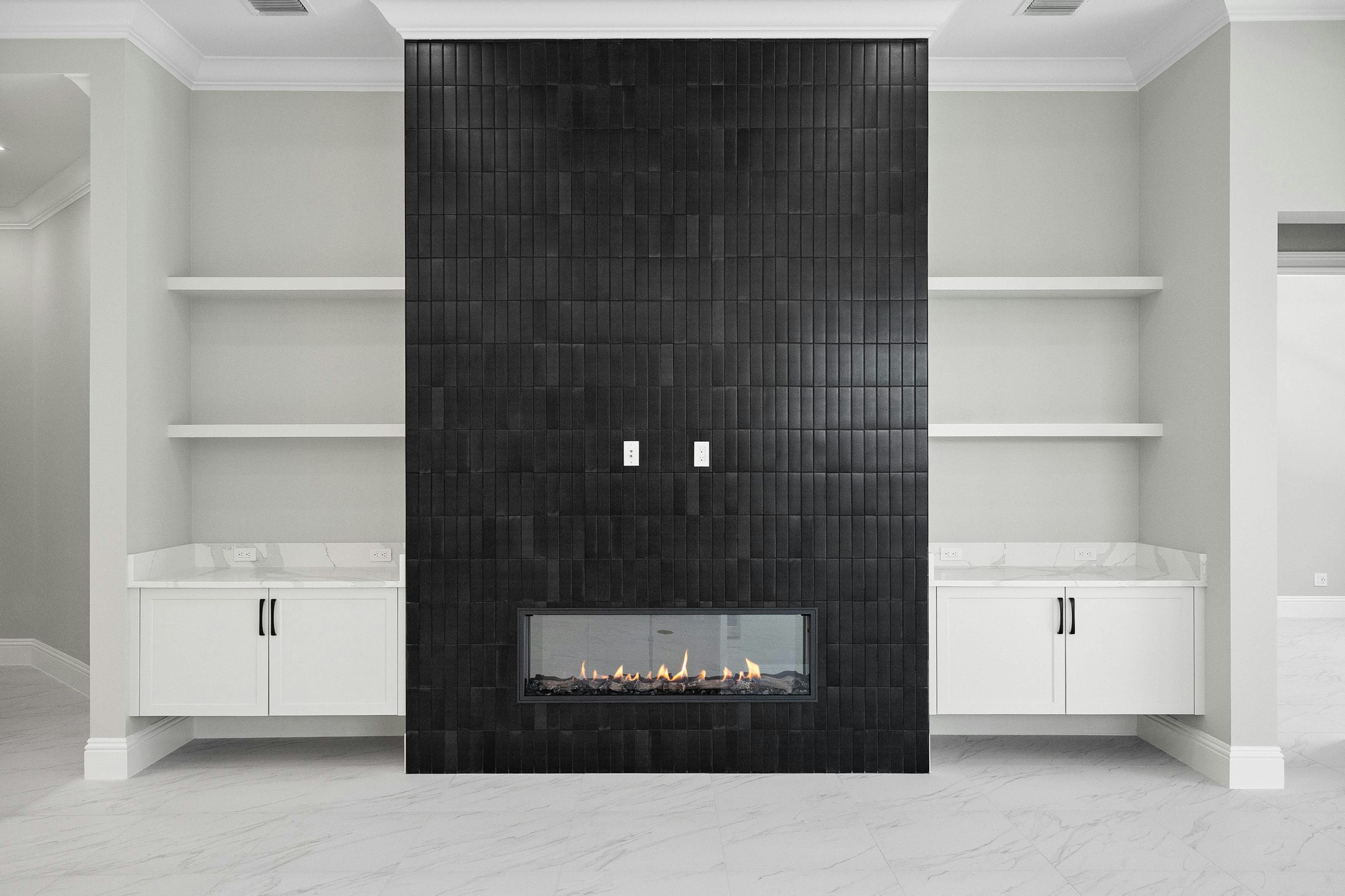 Great Room Fireplace | 107 SE Via Verona | Stella