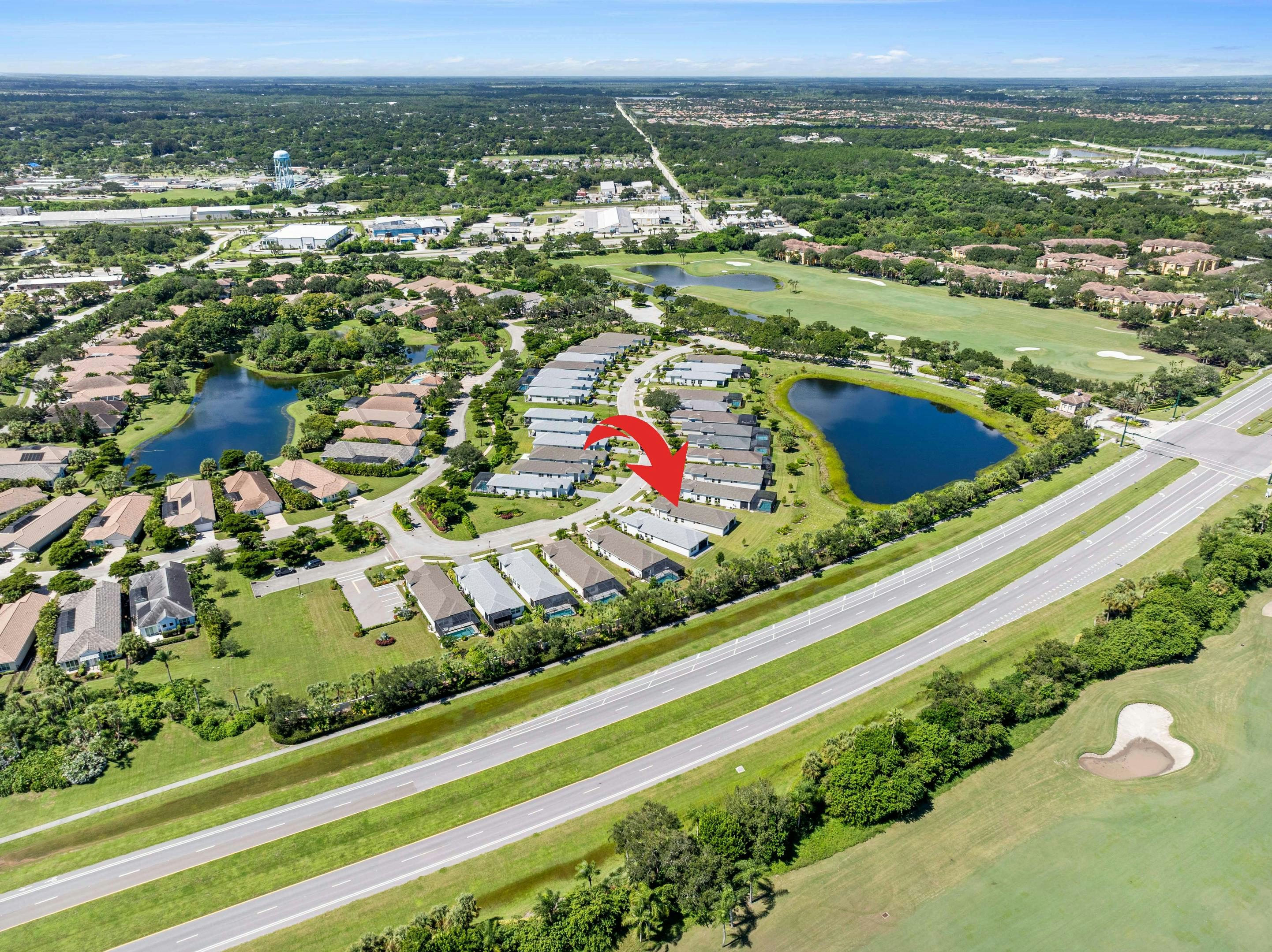 Aerial View | 2144 Falls Manor