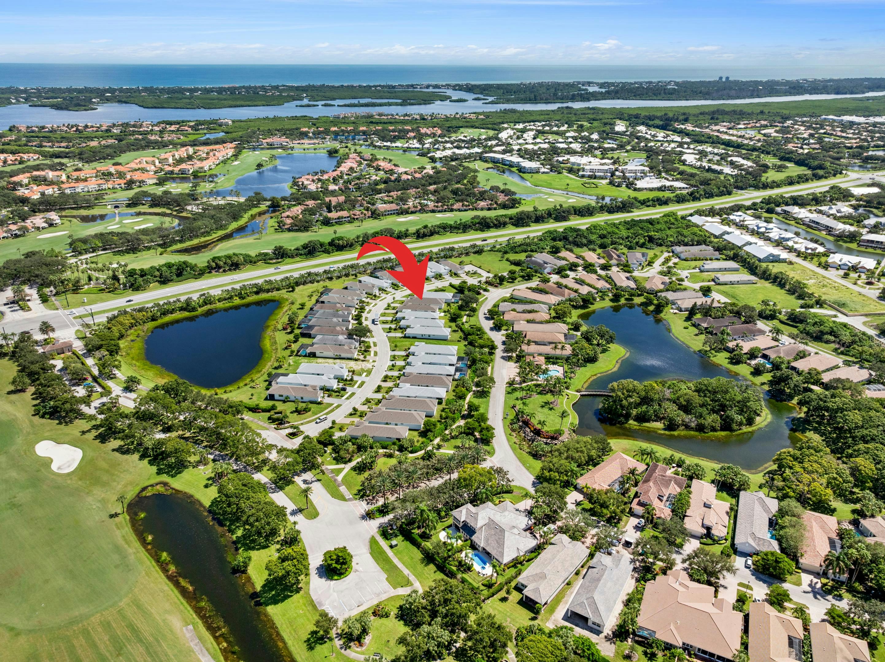 Aerial Locator | 2147 Falls Manor