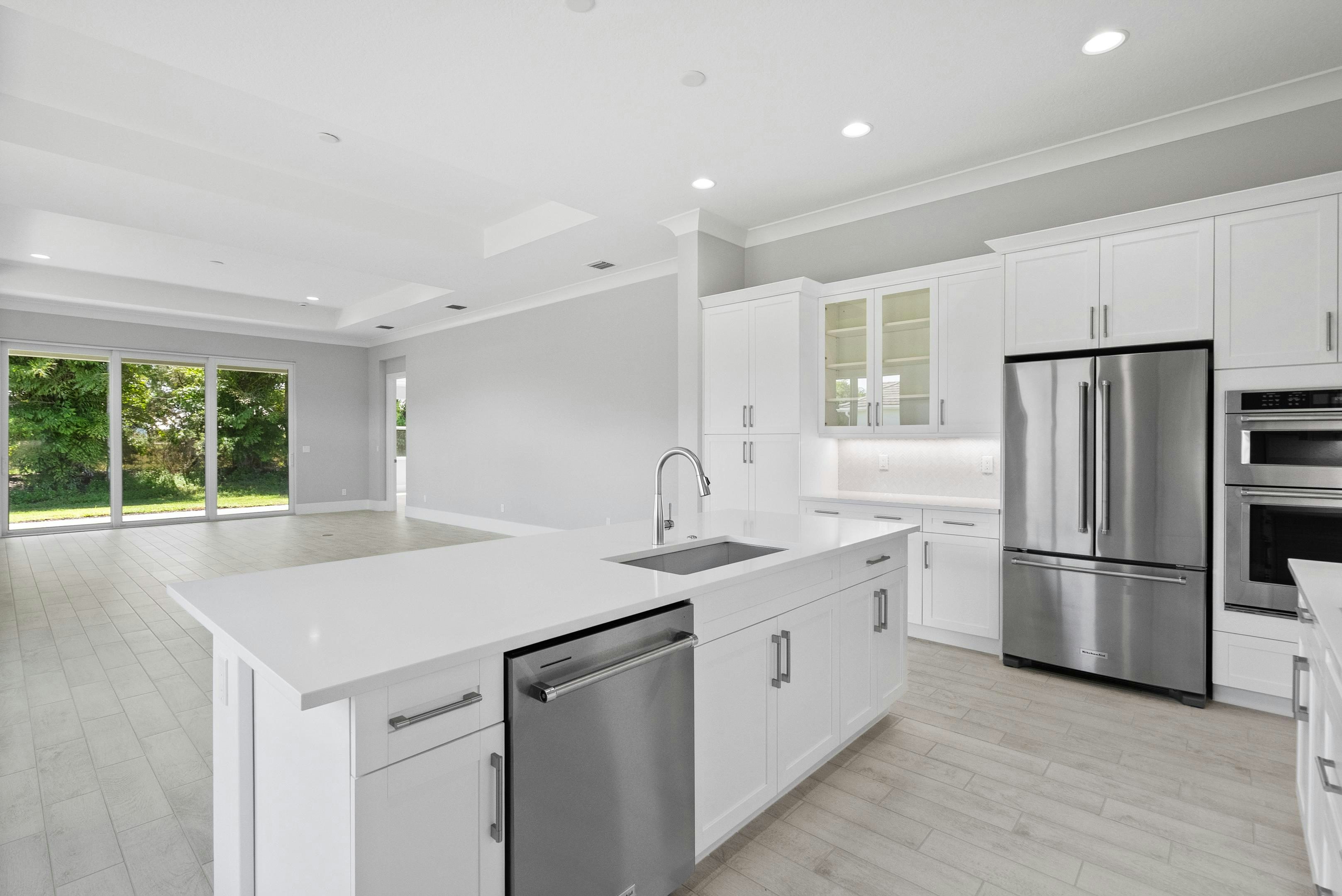 Kitchen to Dining & Great Room | 2147 Falls Circle