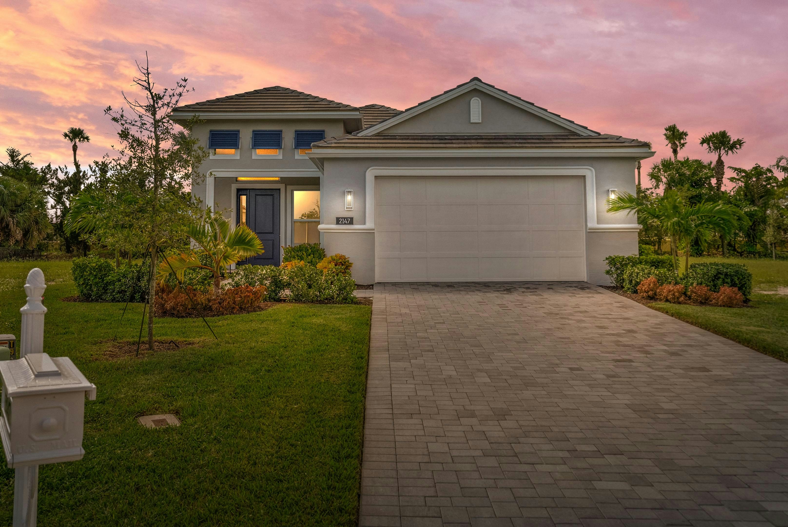 Front Elevation | 2147 Falls Circle