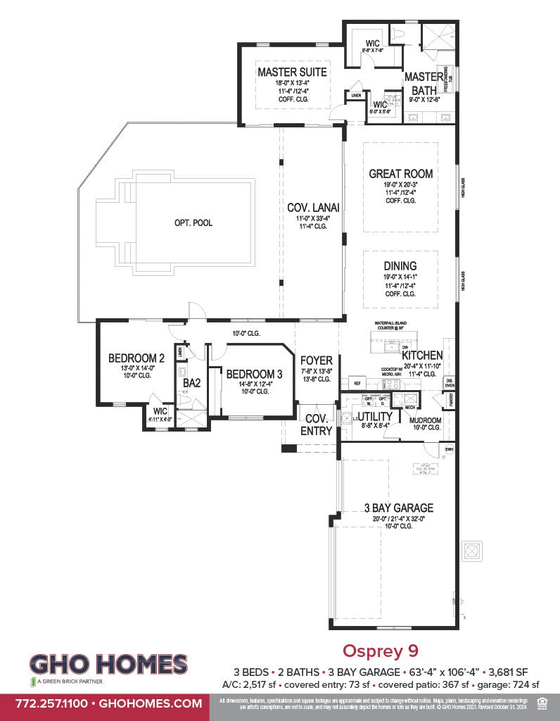 Osprey 9 Floorplan