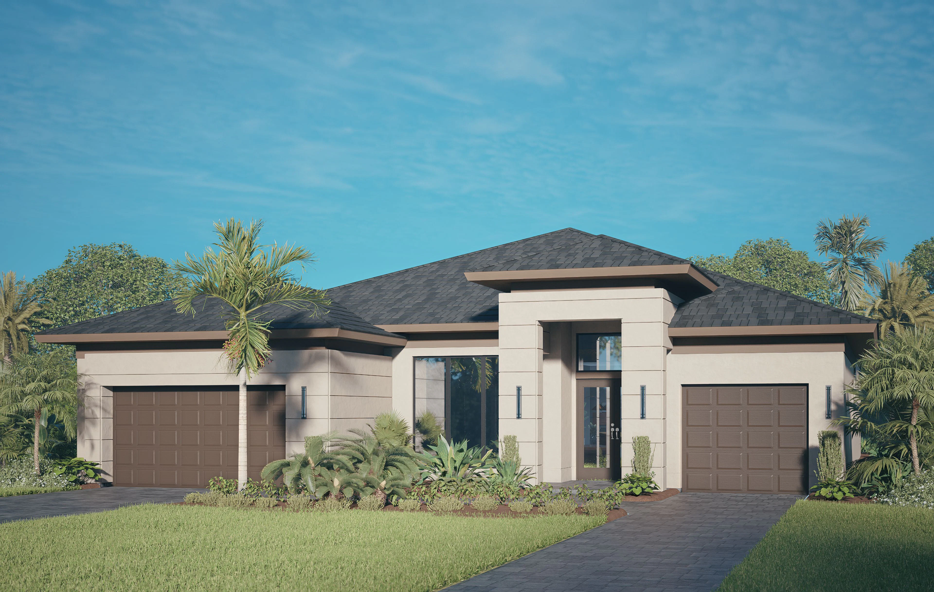 Contemporary Elevation | Renata Model