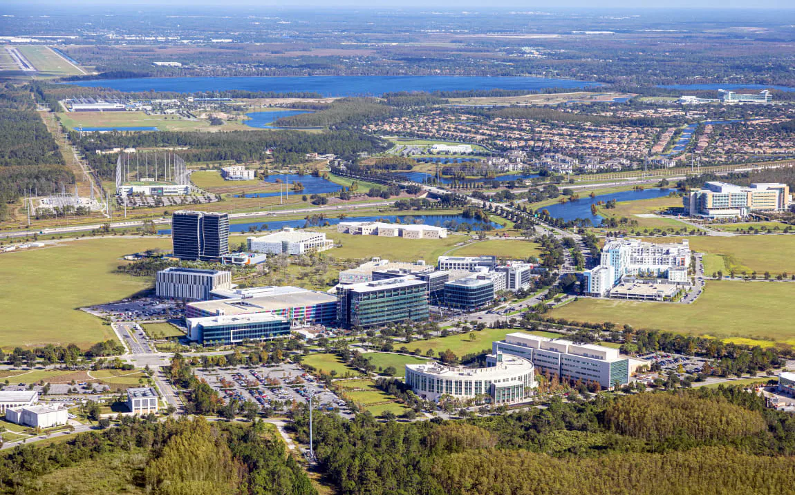 Employment is nearby in Lake Nona