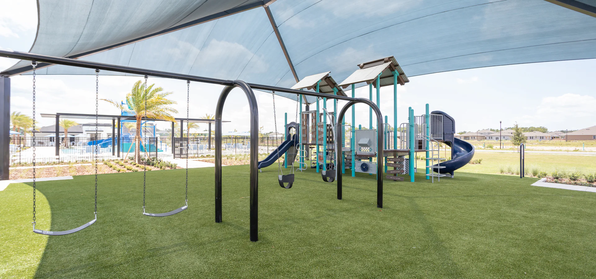 Playground amenity at The Crossings in Saint Cloud, Florida