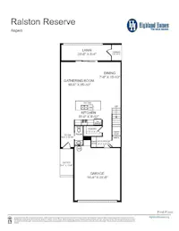 Aspen - First Floor