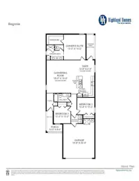 Begonia - Home Layout