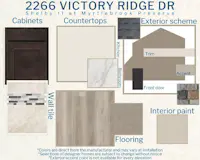 Shelby II - Colors for this home 