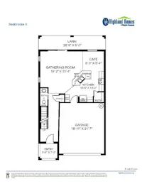 Seabrooke II - First Floor