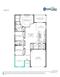 Shelby II - Home Layout