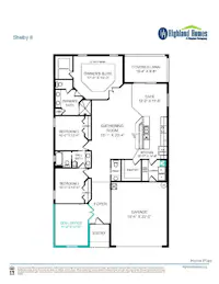 Shelby II - Home Layout
