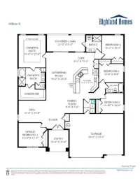 Willow II - Home Layout