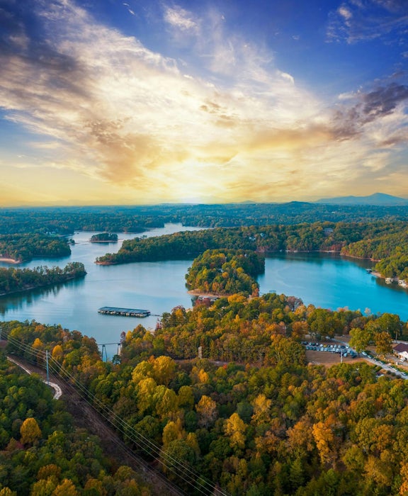 Beautiful Lake Lanier in Georgia